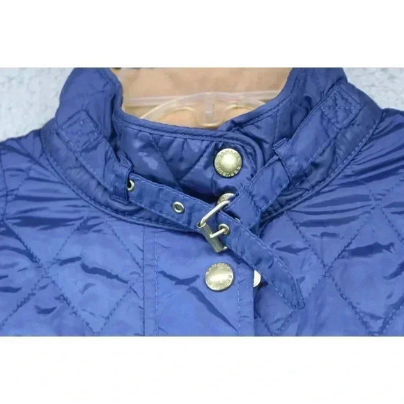 Banana Republic Full Zip Women's Quilted Utility Jacket-Medium-Belted-Pockets - Picture 2 of 15